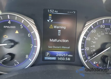 2017 Infiniti Q50 2.0T Premium from USA, damaged, VIN JN1CV7AR0HM680977